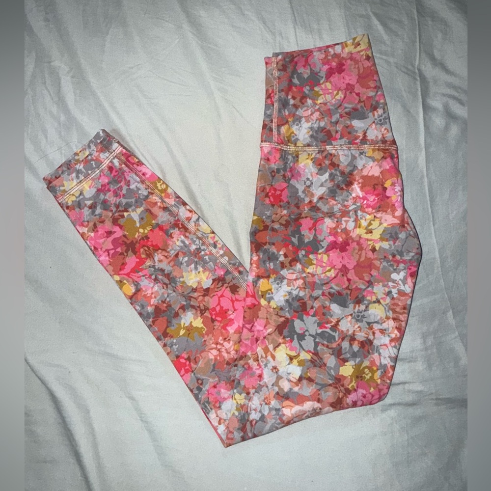 Lululemon Floral Leggings